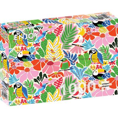 Exotiska fåglar, 1000 bitar