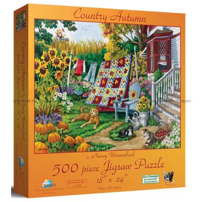 Wernersbach: Höstmys i trädgården, 500 bitar