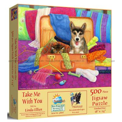 Ta mig med på resan!, 500 bitar