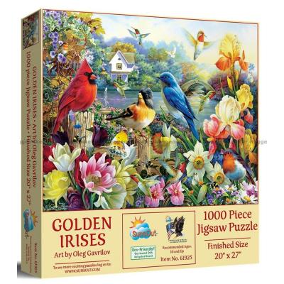 Gavrilov: Fågelliv i trädgården, 1000 bitar