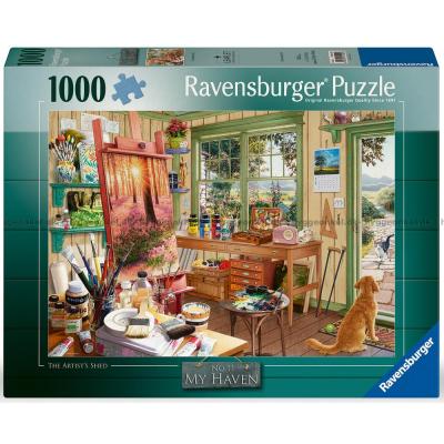 Konstnärens ateljé, 1000 bitar