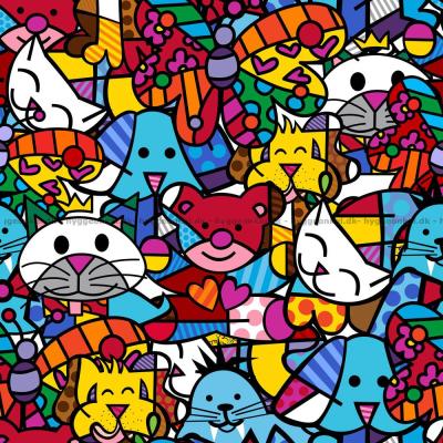 Bild av Britto: Vänskap i färger, 1000 bitar