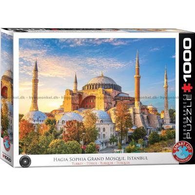 Turkiet: Hagia Sophia i gyllene ljus, 1000 bitar
