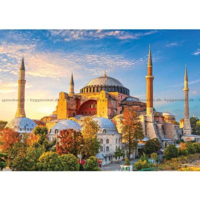 Bild av Turkiet: Hagia Sophia i gyllene ljus, 1000 bitar