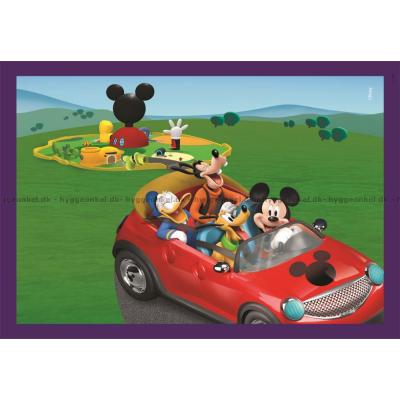 Bild av Disney: Musses klubbhus, 4 i 1, 12 bitar