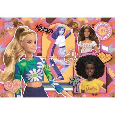 Bild av Barbie: Vänner på hjul, 104 bitar