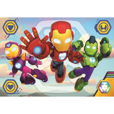 Bild av Marvel: Iron Man och hans fantastiska vänner i aktion, 60 bitar