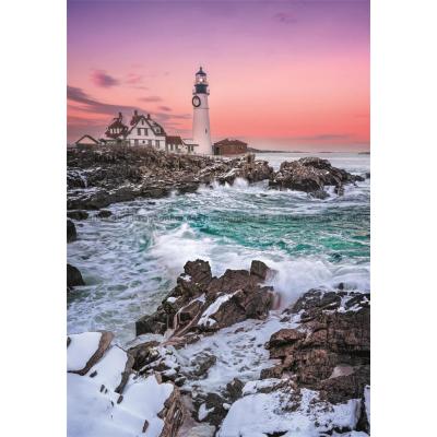 Bild av Fyrtorn vid Portland Head, 1000 bitar