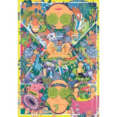 Bild av Rick and Morty, 1000 bitar