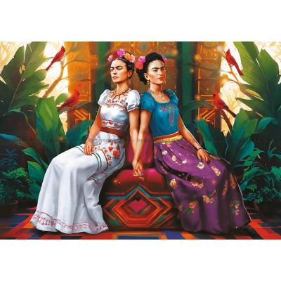 Bild av Kahlo: Hand i hand, 1000 bitar