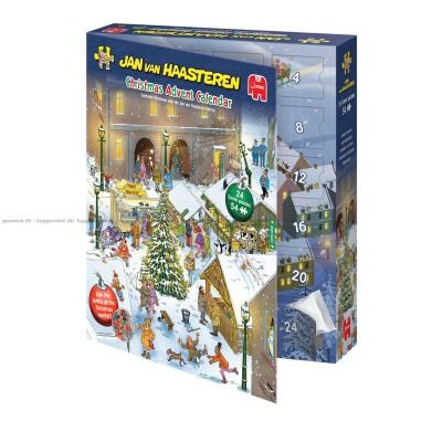Bild av Jan van Haasteren: Julkalender 2026, 24x54 bitar