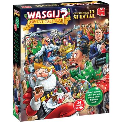Bild av Wasgij: Julkalender - Julspecial för TV, 24x54 bitar