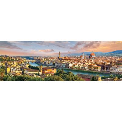 Bild av Sol över Florens - Panorama, 1000 bitar