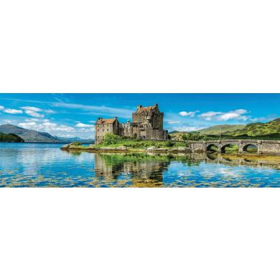 Bild av Eilean Donan-slottet i Skottland - Panorama, 1000 bitar