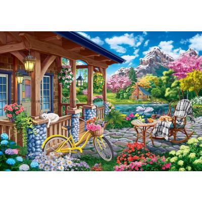 Bild av Mys på verandan, 1000 bitar