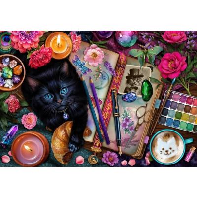 Bild av Ashwood: Kreativa katter, 1000 bitar