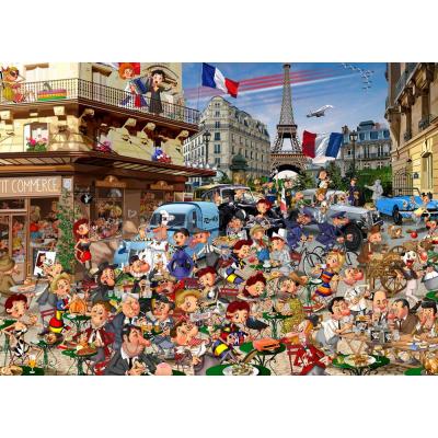 Bild av Ruyer: Paris, 2x500 bitar