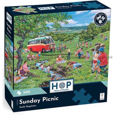 Stapleton: Picknick på ängen, 500 bitar