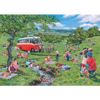 Bild av Stapleton: Picknick på ängen, 500 bitar