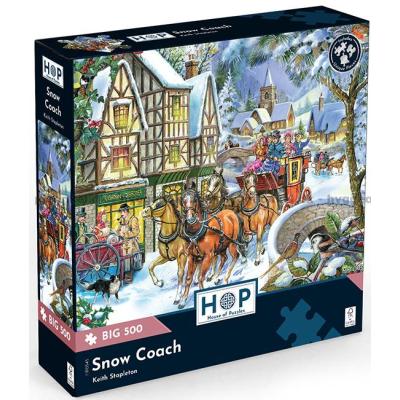 Stapleton: Slädtur i snön, 500 bitar