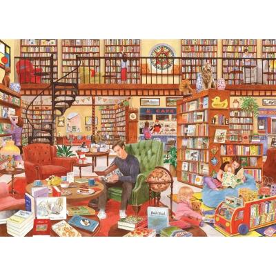 Bild av Hall: Bibliotekets mysiga hörn, 500 bitar