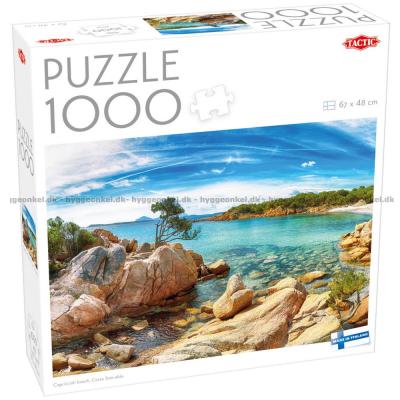 Sardinien: Capriccioli-stranden, 1000 bitar