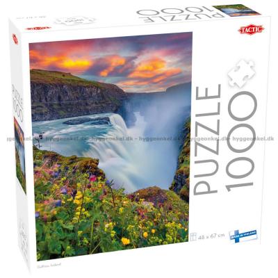 Island: Gullfoss, 1000 bitar