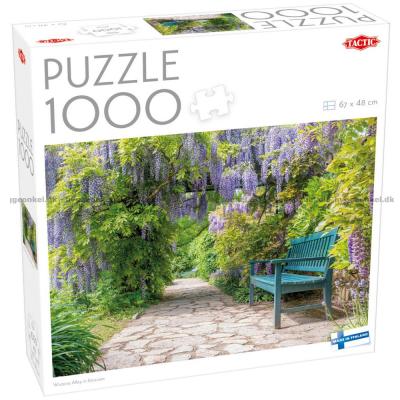 Den mysiga stigen under blåregnet, 1000 bitar