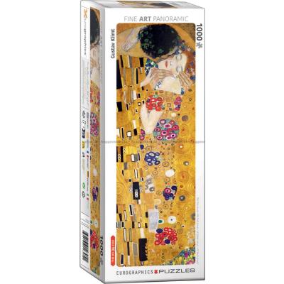 Klimt: Kyssen - Panorama, 1000 bitar