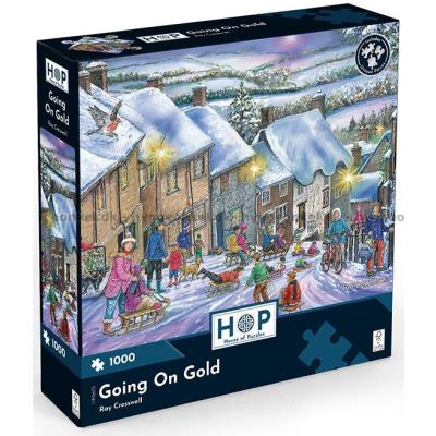 Cresswell: Kälktur genom byn, 1000 bitar