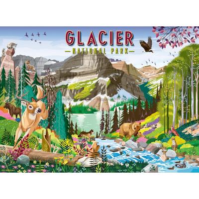 Bild av USA: Glacier National Park, 500 bitar