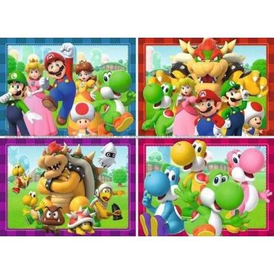 Bild av Super Mario, 4x100 bitar