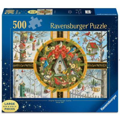 Julsång i skogen, 500 bitar