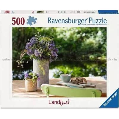 Vilda blommor på trädgårdsbordet, 500 bitar