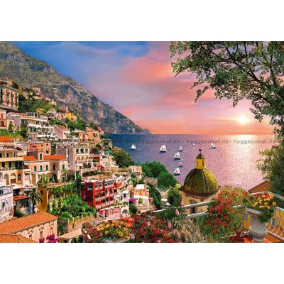 Bild av Italien: Positano, 500 bitar