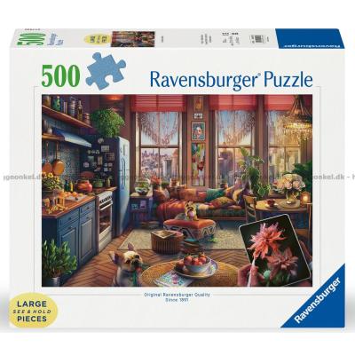 Utsikt över staden, 500 bitar