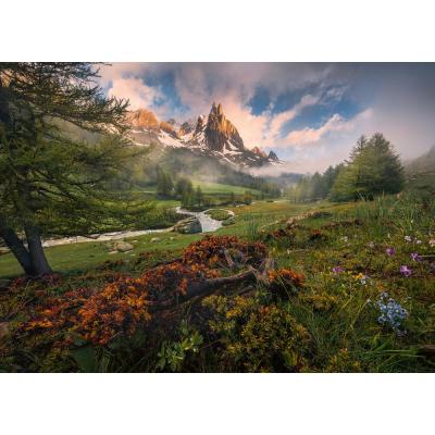 Bild av Frankrike: Vallée de la Clarée, 1000 bitar