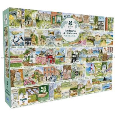 Goldfinch: Brittiska pärlor, 1000 bitar