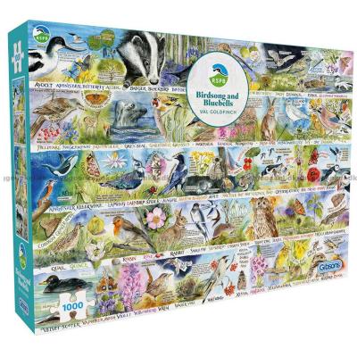 Goldfinch: Naturens mångfald, 1000 bitar