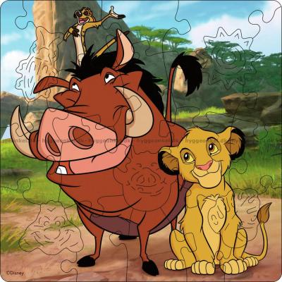 Bild av Disney: Lejonkungen - Träpussel, 22 bitar