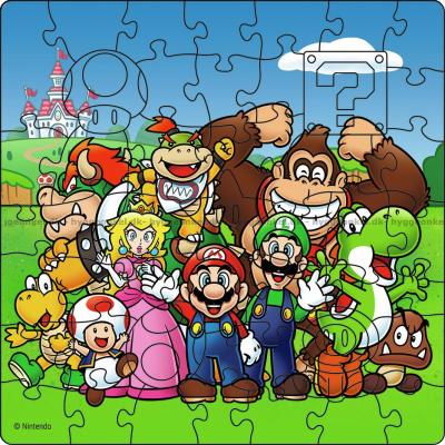 Bild av Super Mario - Träpussel, 44 bitar