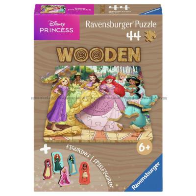 Bild av Disney prinsessor - Träpussel, 44 bitar