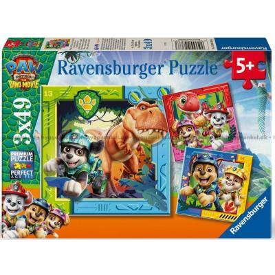 Paw Patrol: Dino Filmen, 3x49 bitar
