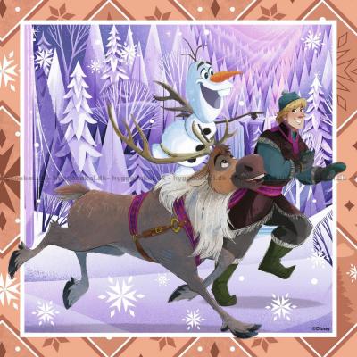 Bild av Disney: Frost - Magisk vänskap, 3x49 bitar