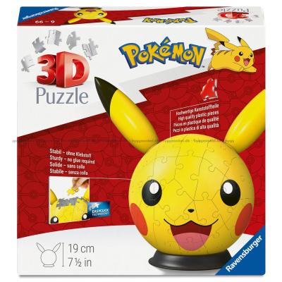 3D: Pokémon - Pikachu, 72 bitar