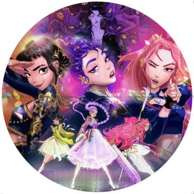 Bild av KPop Demon Hunters - Runt pussel, 500 bitar
