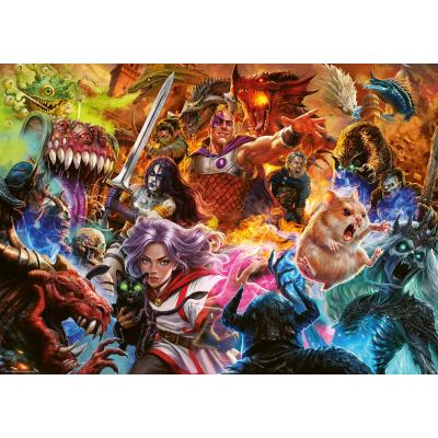 Bild av Dungeons & Dragons: Hjältar mot monster, 1000 bitar