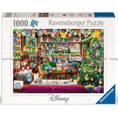 Disney: Julstämning i caféet, 1000 bitar