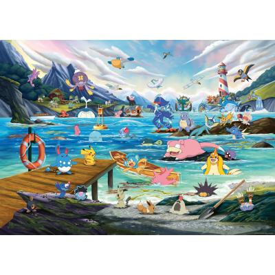 Bild av Pokemon: Äventyr i vågorna, 1000 bitar