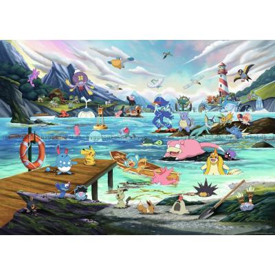 Bild av Pokemon: Äventyr i vågorna, 1000 bitar